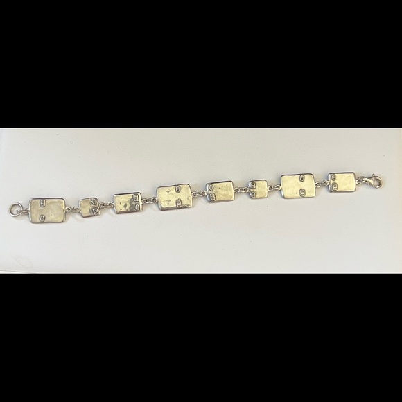 Vintage Signed Sterling/Vermeil Necklace and Bracelet Set - Picture 5 of 7